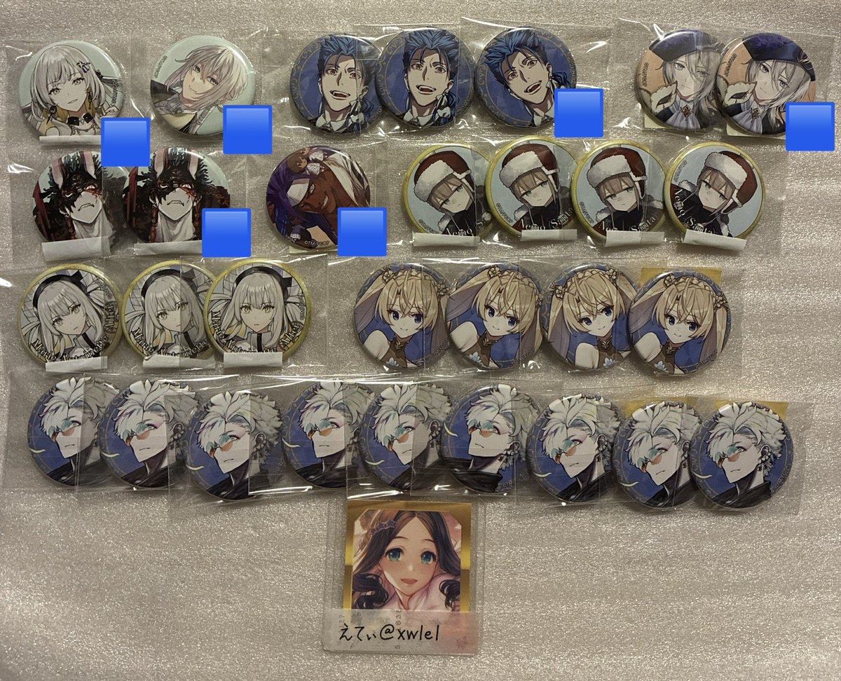 xw1e1's tweet photo. │ 交換.譲渡.買取 │ FGO 新聞 OVER THE SAME SKY 缶バッジ 

譲：画像参照

求：ダ・ヴィンチ(ブロマイド≫缶バッジ) or FF様分:耀星のハサン(ポトレ)or定価＋送料
※求めはOTSS

◾︎初回プロカ必読
◾︎郵送のみ(2~)
◾︎🟥は🟨より倍数抱き合わせ
◾︎🟦は交換のみ
◾︎求めは買取もしております https://t.co/ze1lzQ5t5e