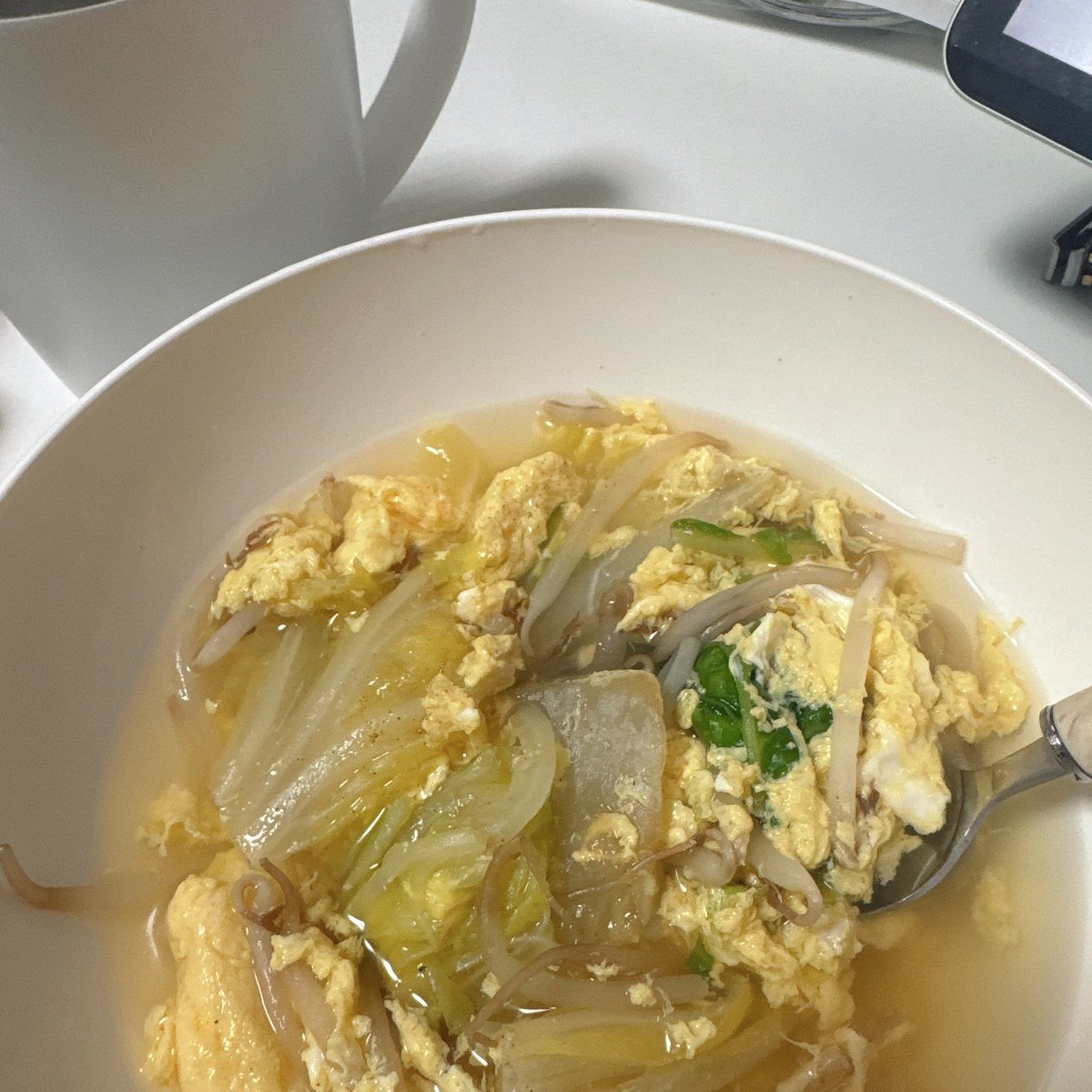 cm25ko's tweet photo. 全然浮上してないけど生きてます。
最近はご飯作ったりしてとっても偉いなと思って生きてます🌟🌟🌟🌟
盛り付けセンスないのですが、味はとても美味しく出来上がりました😄！！！！！！ https://t.co/hoasaN3Rdc