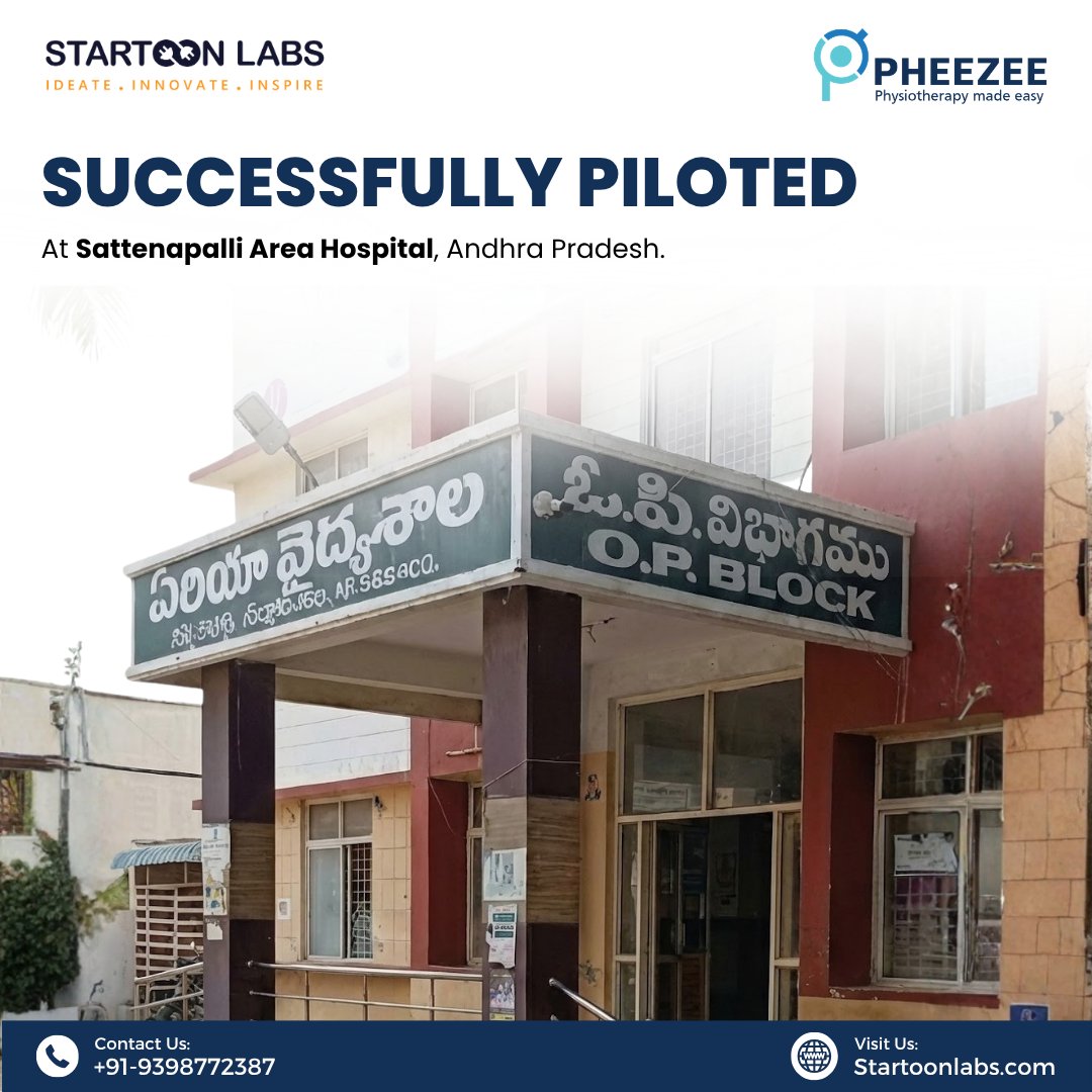 startoonlabs's tweet photo. Smarter rehabilitation starts with smarter technology.

Contact Us: Call: +91-9398772387
Visit: https://t.co/IR1KPdUgP9

#StartoonLabs #pheezee #MadeInIndia #HealthTech #Innovation #MedTech #healthcarereel https://t.co/gnrncw5ajT