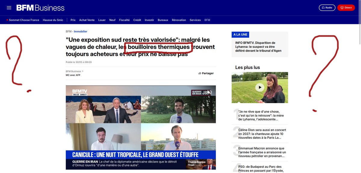 HPLtherapy's tweet photo. On connaissait les passoires thermiques, mais BFM innove et invente les "bouilloires thermiques". 

À deux doigts d'inventer le baromètre atmosphérique. https://t.co/8IEirghpmR