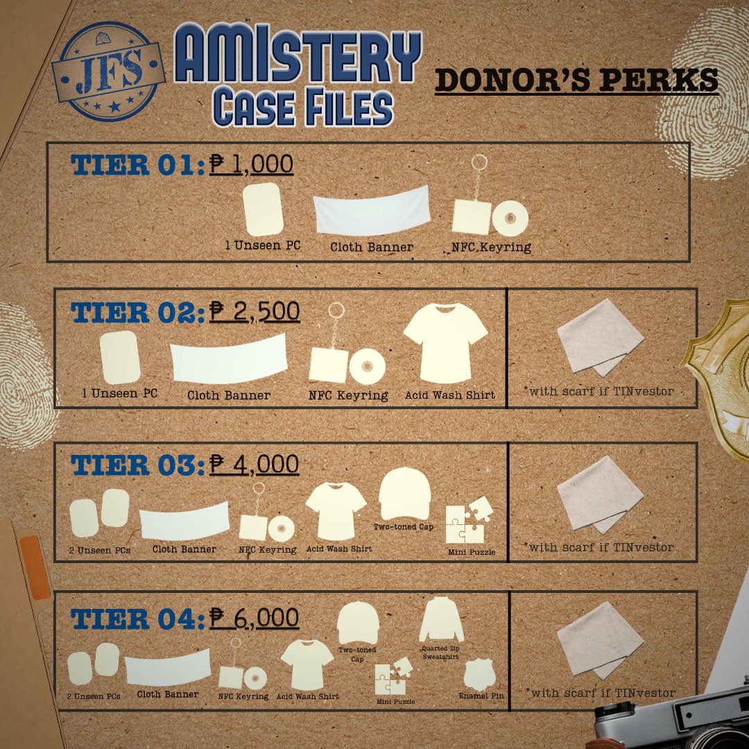 jhofansupport's tweet photo. #AMIsteryCaseFiles
A JFS Fundraising Campaign for BINI Signals World Tour 2026 Projects 📡

CASE STATUS: OPEN🕵️‍♀️

An unusual signal has been detected, but the transmission remains incomplete.

To recover the missing pieces of the transmission, Agents are tasked with unlocking and investigating a series of classified case files. Each file contains clues, puzzles, and hidden evidence waiting to be uncovered!

From June 1–17, 2026, help Detective Ami and Private Chicka 🐥 fund the investigation and unlock each operation.

Enter the JFS Decoding Bureau: 🔗https://t.co/2EP7jSsDHj

#BINI #BINI_Jhoanna #JhoannaFanSupport
