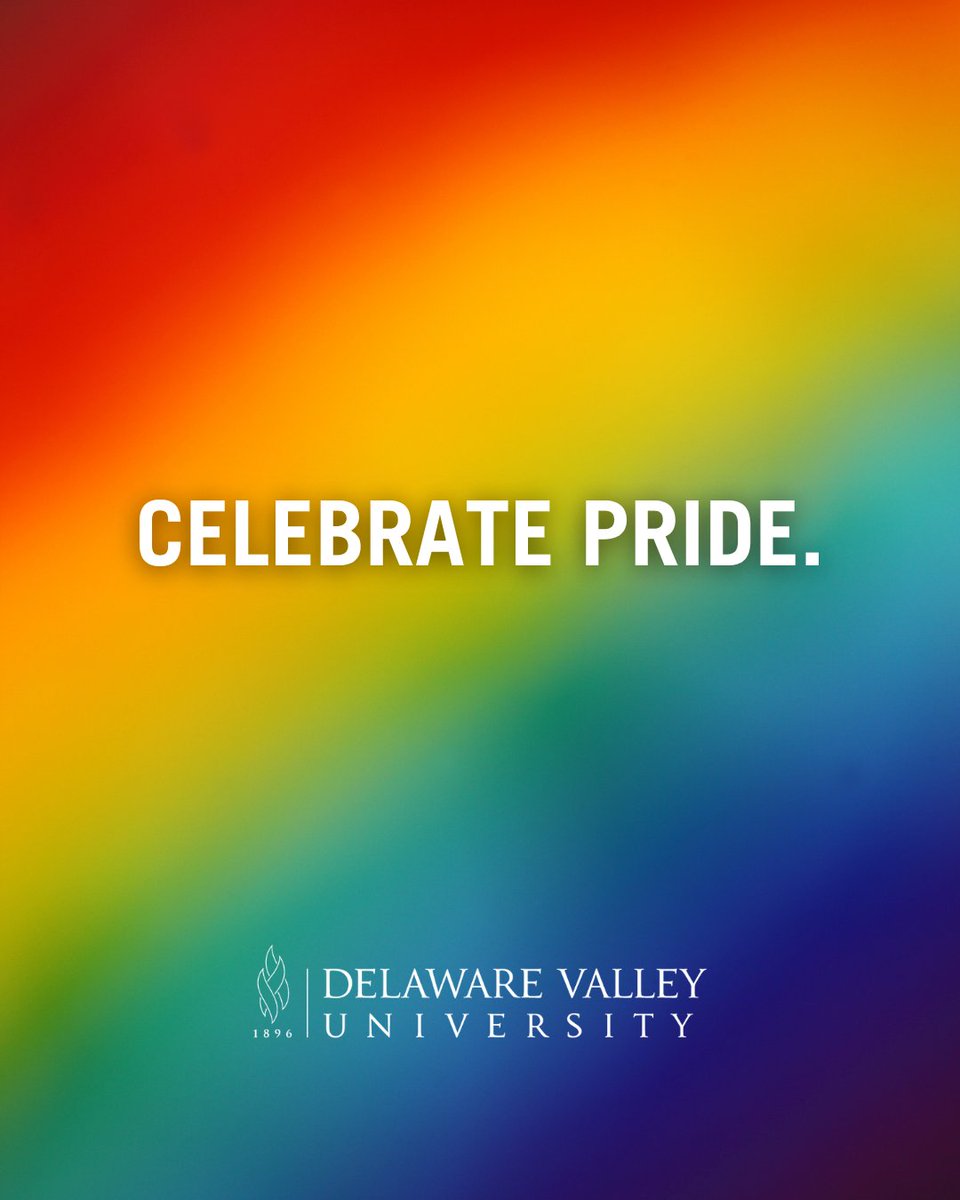 DelVal's tweet photo. Happy Pride Month! Here’s to love in all its colors, identities in all their beauty, and the courage it takes to live authentically every day. #pride #pridemonth https://t.co/4npUY73uaH