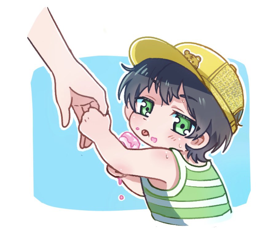 mugicha404's tweet photo. 夏☀️タイガ👶🏻🍦💚 https://t.co/d78Pw1qGc8