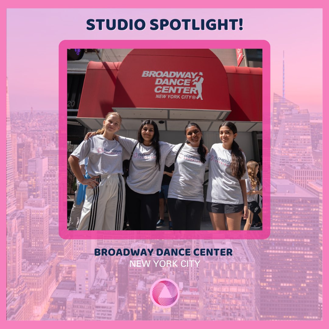 PremExperience's tweet photo. Calling all dance lovers! 💃🏼✨ Broadway Dance Center in NYC is known for its top-tier classes, experienced instructors, and welcoming vibe for every level! It’s a go-to spot for dancers looking to train, grow, and be inspired right in the heart of the city! 🩰🎭 https://t.co/DREUXquGqi