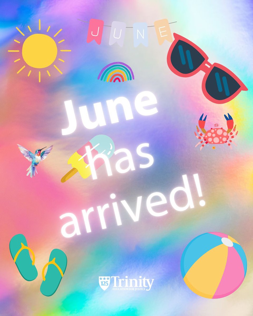 TrinityDC's tweet photo. June has arrived! What's your favorite part of June? 

#TrinityDC https://t.co/0RNaRmlE9c