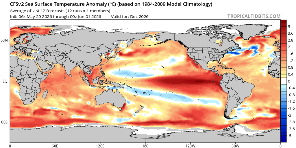AwxNov's tweet photo. The latest SIPS (Runs every month) continues to trend towards a stronger more easterly based El Niño this winter 
This puts it closer to the consistently aggressive CFS and NMME not good for winter weather prospects across America in general 
1/2 https://t.co/4zHyajOoDQ