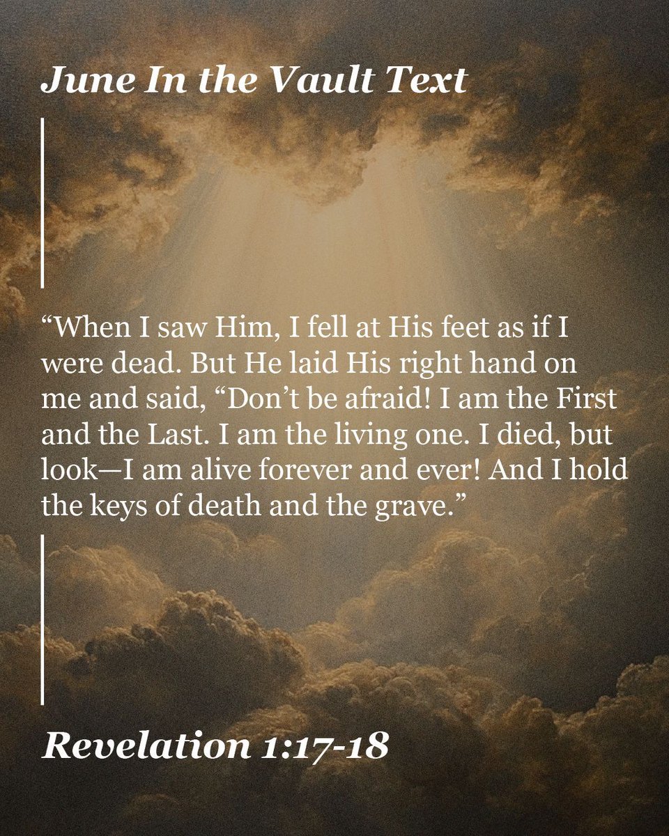 spirit_church's tweet photo. June In the Vault text 🔒📖

Join us this month as we commit this scripture to memory — hiding God’s Word in our hearts so we can carry His truth, encouragement, and wisdom with us. https://t.co/V8YFLdkL1Q