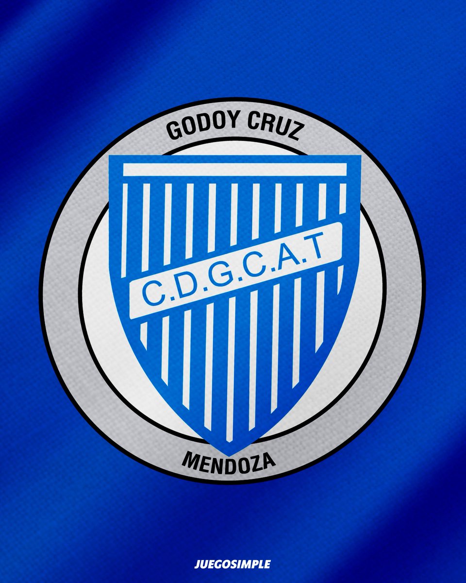 juegosimple__'s tweet photo. 🔙 Hoy celebra 105 años el Club Deportivo Godoy Cruz Antonio Tomba.

⁉️ ¿Cuál es el PRIMER JUGADOR que se te viene a la cabeza cuando ves el escudo del “Bodeguero”? https://t.co/5X6V0zZ2OI