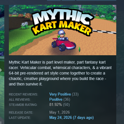 Play Kart Maker on Steam tweet media