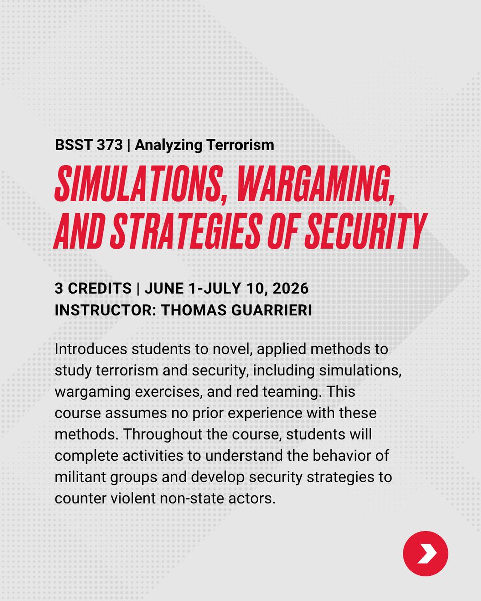 START_UMD's tweet photo. START’s fully online Summer Session courses at @UofMaryland start in June/July. Open to undergrad/grad and non-degree learners—build skills in #terrorism, #security studies &amp; #riskanalysis. Learn more and register: https://t.co/lQoOvheHR5 https://t.co/PtwTtA2hcs