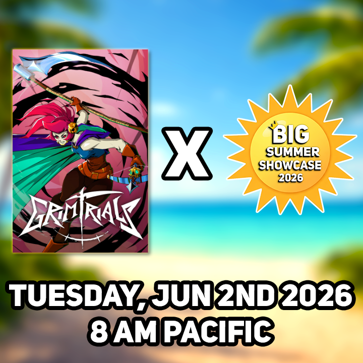 rollinggloryjam's tweet photo. Fate has decided: you are to spend the summer playing Grim Trials demo!☀️🔮

Don't fight fate or you'll get cursed... NOW GO PLAY WHILE YOU WAIT FOR #BIGSummerShowcase TO START ➡️➡️ https://t.co/xvzR8seE3T https://t.co/KOw1pm2AGE