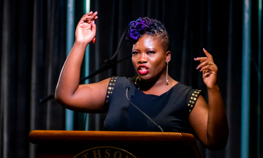 JMUAlumni's tweet photo. Lauren K. Alleyne earns the prestigious Joseph Brodsky Rome Prize, joining a select group of artists and scholars advancing creative work in Rome.

Read more: https://t.co/DA2jWW9xfg

#DukesHoldDoors https://t.co/VeDb3NLi2d