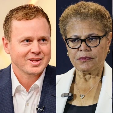 RedLineNewsUSA's tweet photo. Tomorrow, the first round of voting in the LA mayor race concludes. 

As of now, it’s looking like a Pratt vs Bass showdown in November is inevitable. 

Los Angeles, vote SPENCER PRATT! Save your city! https://t.co/uGeMk8qrHc