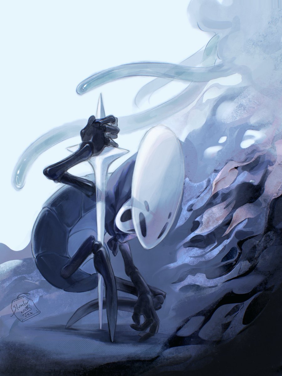 slumberwithtea_'s tweet photo. #hollowknight https://t.co/wlCFfGtL0A
