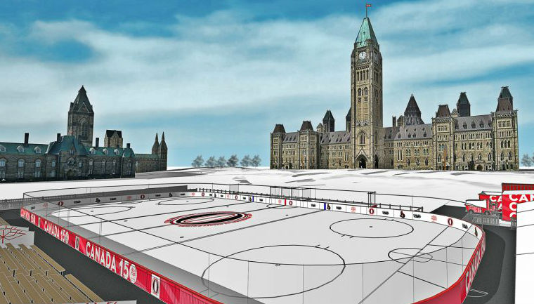 BarterDee's tweet photo. Canada 150 vs whatever this is https://t.co/0kWSqOKN9l