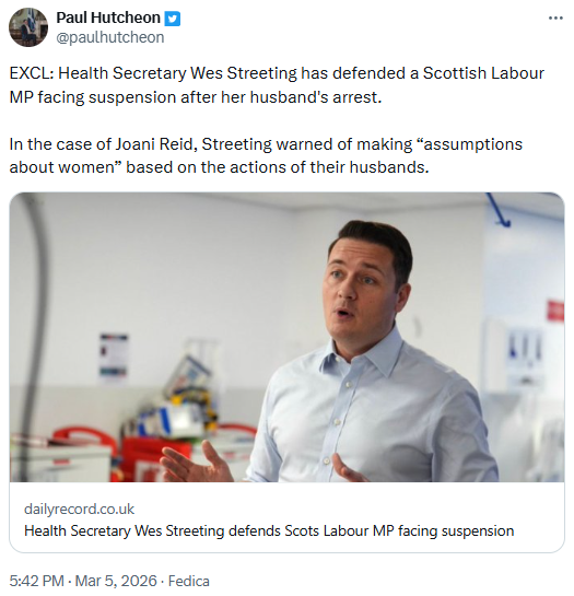 msm_monitor's tweet photo. This tweet from Paul Hutcheon didn't age well. Just shows you how the rules change when it's the SNP. https://t.co/pLVDPNCZQp