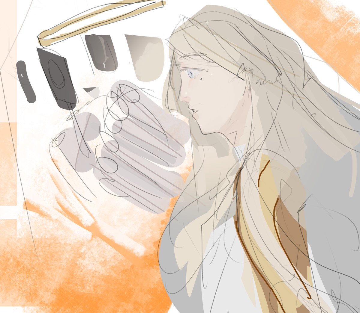 Aican6262's tweet photo. lorentz butterfly and isolde doodles https://t.co/S1TuMcf0aM