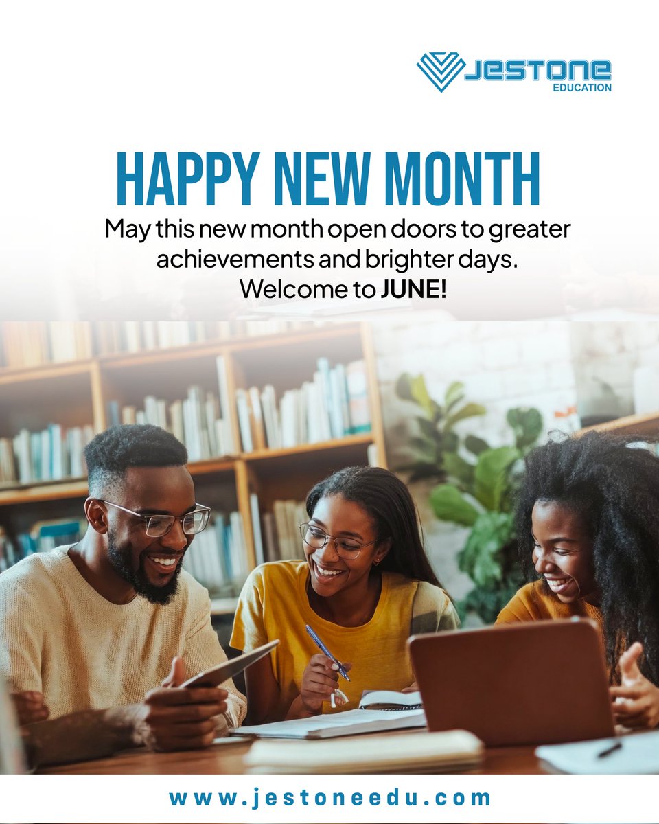JestoneEdu's tweet photo. Happy New Month from The Jestone Tribe 🥳 ✨️ https://t.co/Hg5UeNrdHG