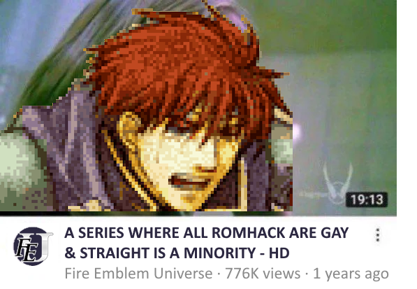CommunistAugust's tweet photo. Protip : the quality of your romhack is directly proportional to how queer it is https://t.co/cnGcnHvv5i