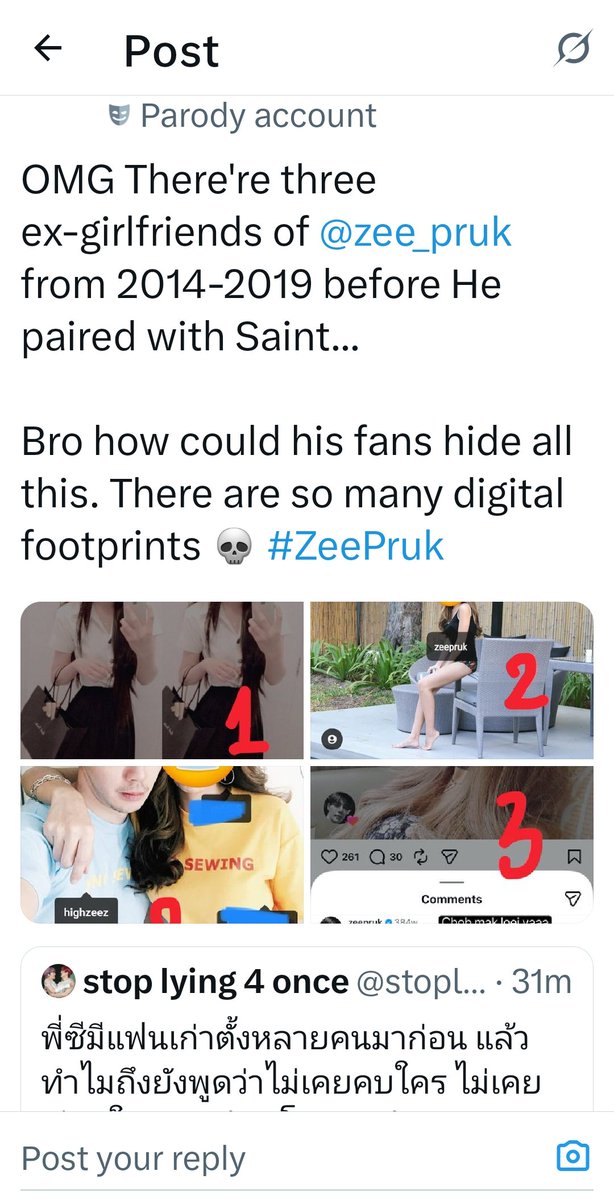 Truthaboutzee's tweet photo. @MonkiiPP @CwrNew @NormalMomm It's just a shame zeepruk is only using nunew and is 1,000,000% straight  #zeenunew https://t.co/R18BX5E6gt