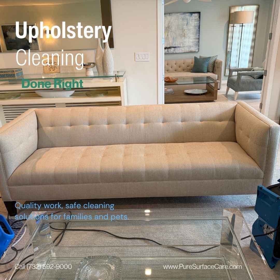 PureSurfaceCare's tweet photo. Upholstery cleaning for fine fabric and designer pieces by Pure Surface Care.
Call (732) 592-9000
https://t.co/UcE4LlQoas
#PureSurfaceCare #MonmouthCountyNJ https://t.co/TOHF7C9hs7