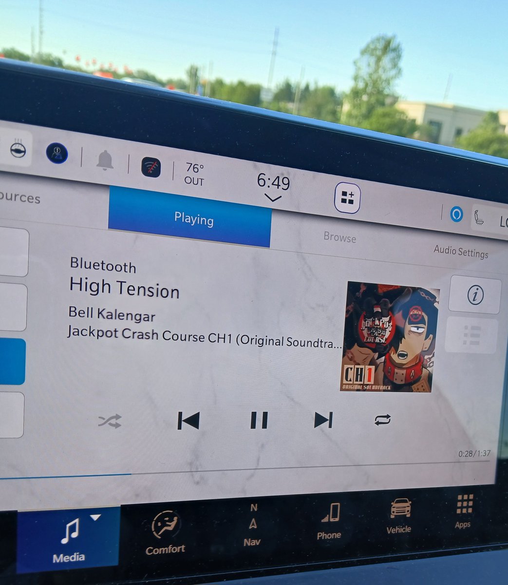 meetnadream's tweet photo. drove home last night listening to the jackpot crash course soundtrack and it sounded even cooler on speakers https://t.co/2sW3RCaNLu