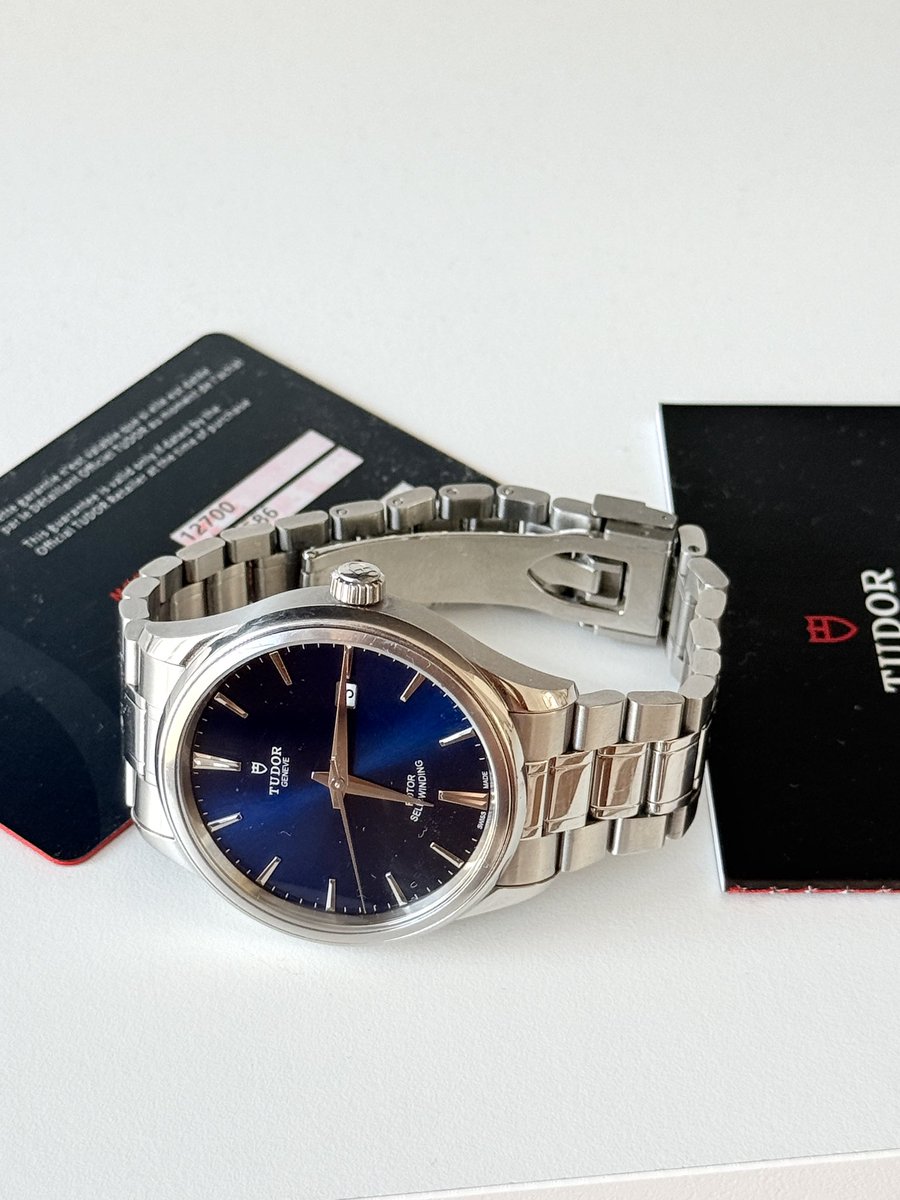 Watchalezsp's tweet photo. Quieres un reloj elegante para cualquier ocasión? Este Tudor Style es tu reloj, además cuenta con la tarjeta y documentación por tan solo 1690€. Como siempre garantía de un año y envío incluido para más información +34600519908 https://t.co/nVHV3T0FkS