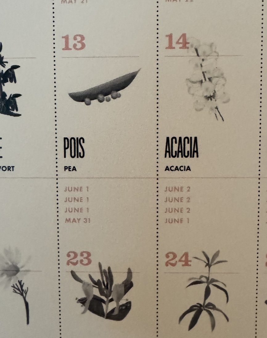 JacobinCalendar's tweet photo. It's 3 Prairial! Pea day! Also a great day to buy a French Republican Wall Calendar! https://t.co/xQnWkXTPWH
