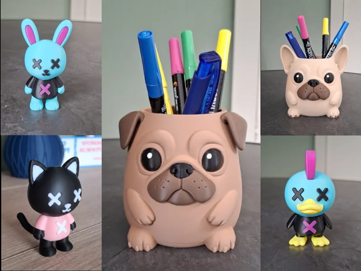 koffiekoek83's tweet photo. The colorfull prints of today.
https://t.co/1NDlAPEpwJ

#makerworld #crealitycloud #makeronline #3dprint #3dprinted #3dprinting #stl #3mf #cute #rabbit #bunny #pug #frenchie #bulldog #frenchbulldog #cat #duck #punk https://t.co/52w1t6Wqfb