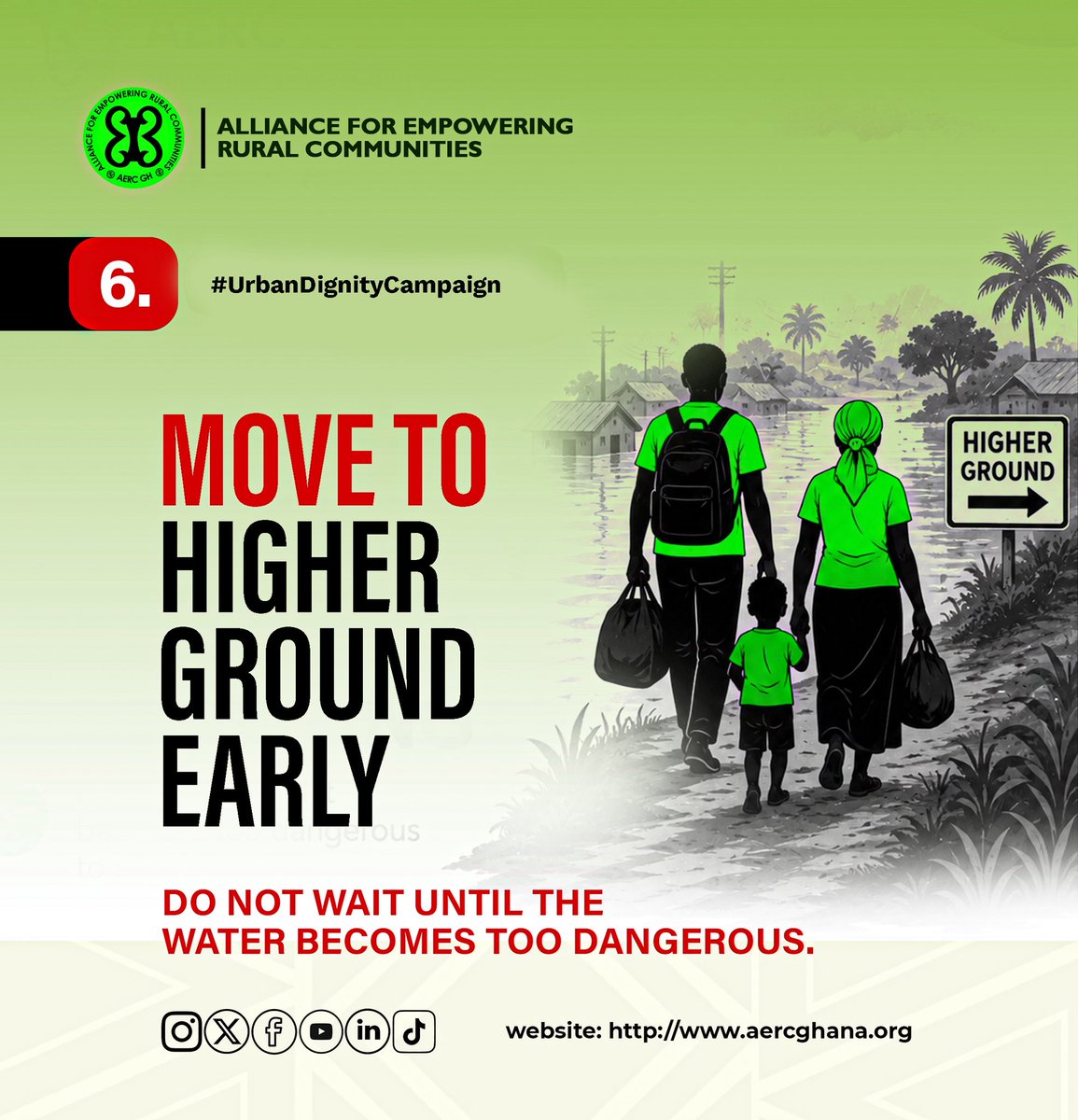 aercgh's tweet photo. Staying informed and acting early can save lives.

Let’s protect ourselves, our families, and our communities this season. Stay alert. Stay prepared. Stay safe.

#AERCGhana #UrbanDignityCampaign https://t.co/ZoOoov6cvf