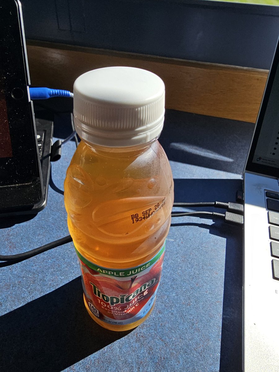 KSmithWooster's tweet photo. A week fueled by Apple Juice
14th of the World Series
20th if you count the 6 cups over the week at hotel breakfast https://t.co/aBdvp7a9v4
