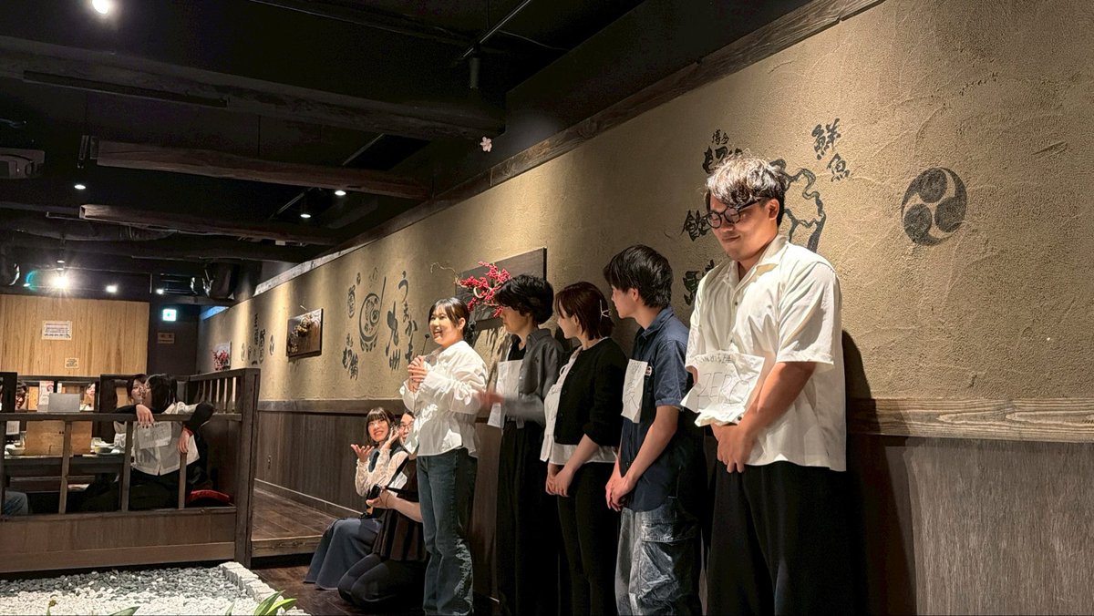 kabuto_2007's tweet photo. 週末は新歓宴🍻
20期紹介コーナーも開催✌️💖
月1の宴を一緒に楽しむメンバー募集中で〜す（╹◡╹）♡ https://t.co/xTpREBgqFW