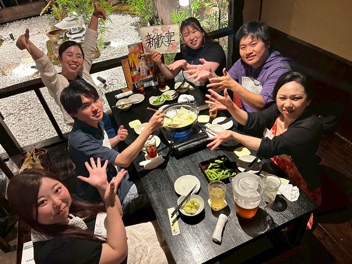 kabuto_2007's tweet photo. 週末は新歓宴🍻
20期紹介コーナーも開催✌️💖
月1の宴を一緒に楽しむメンバー募集中で〜す（╹◡╹）♡ https://t.co/xTpREBgqFW