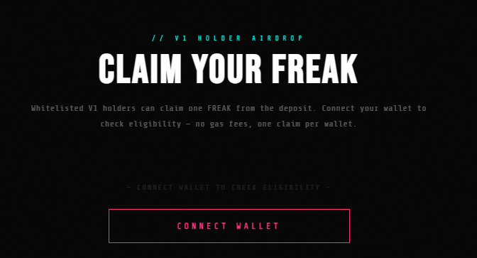 mjserious's tweet photo. @freaksone1 may i know how to claim my freak for my #900 mutant (and minted in the same wallet)? It just says connect wallet and I am looking forward to claim it to see their artwork on the upcoming launchhhhh😭 https://t.co/GwUpsgc17L