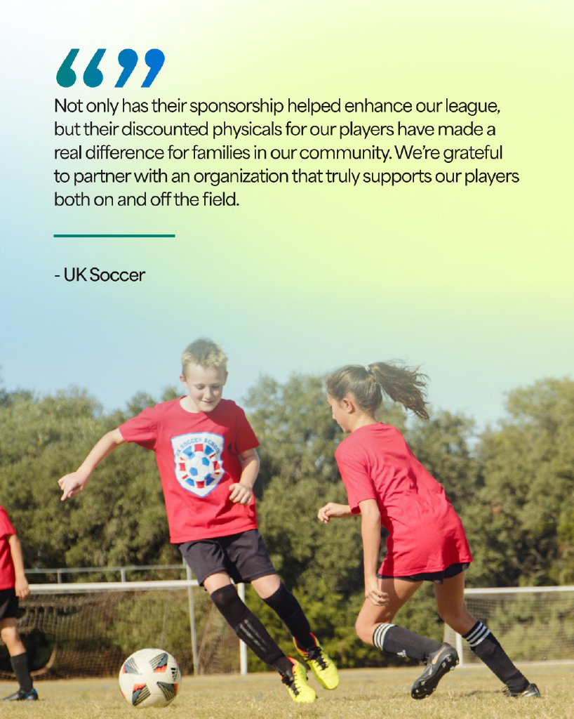 Nextleveluc's tweet photo. Next Level is proud to partner with TeamSnap to support local leagues across the Austin area and invest in programs that make sports more accessible, safe, and impactful for young athletes and their families.

#urgentcare #austinurgentcare #nextlevelurgentcare #explorepage https://t.co/GhtrgjqjnD