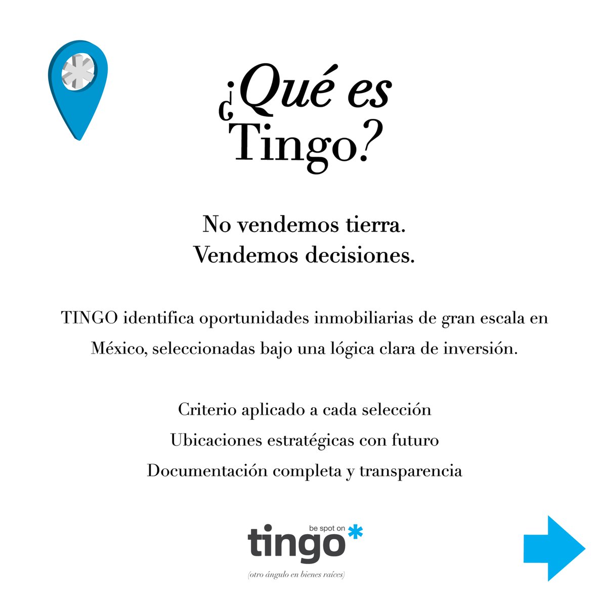 bespotontingo's tweet photo. EN TINGO TRABAJAMOS CON OPORTUNIDADES INMOBILIARIAS DE GRAN ESCALA EN MÉXICO, SELECCIONADAS CON CRITERIO, NO POR VOLÚMEN: https://t.co/kBrcBOttN8