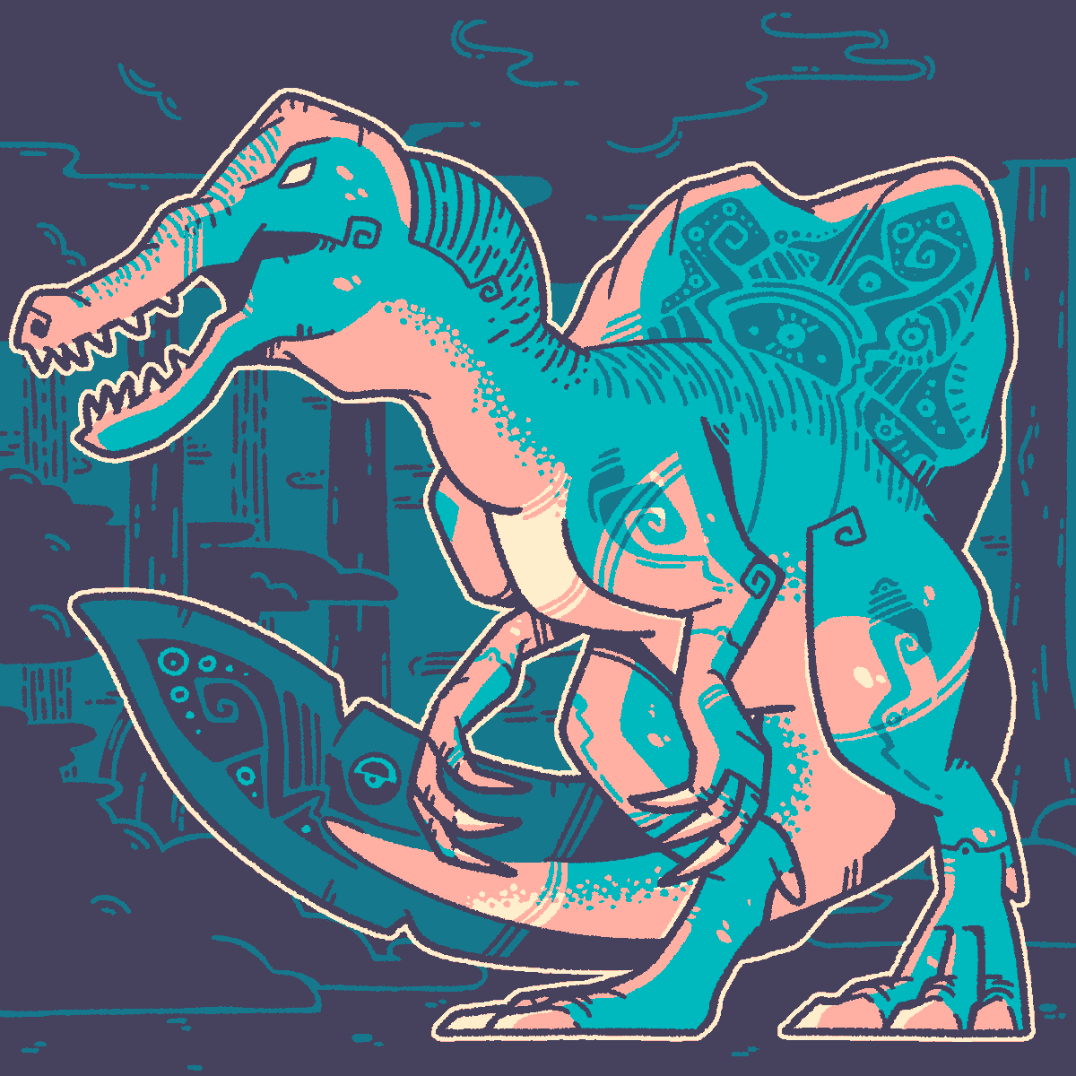 RadStarsaur's tweet photo. Happy Pride Month AND Dinosaur Day! https://t.co/mQuEZwa0kb