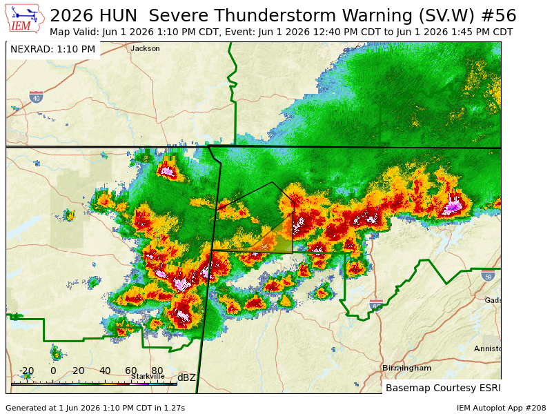 CullmanToday's tweet photo. HUN updates Severe Thunderstorm Warning [wind: 60 MPH (RADAR INDICATED), hail: 0.75 IN (RADAR INDICATED)] (cancels Colbert [AL], continues Franklin [AL]) till 1:45 PM CDT https://t.co/NfbeAkQvJI https://t.co/i9xtiDIKNW