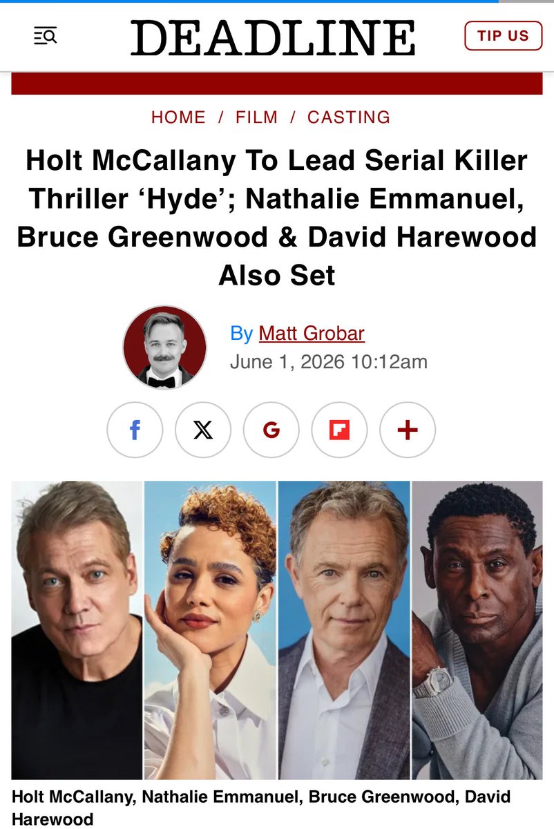73wildflower's tweet photo. Yes!!! I love serial killer thrillers and @HoltMcCallany 👏🏼 
🎥 🍿 🎞️ https://t.co/k5szWRqMQk