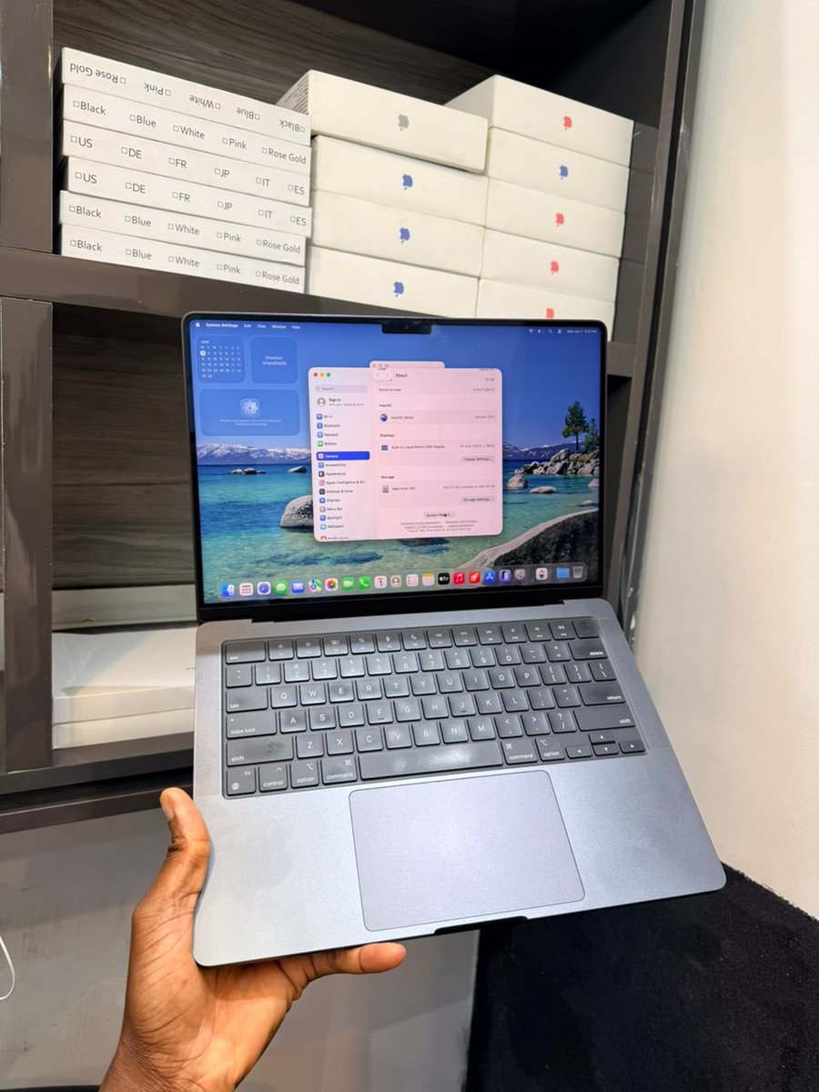paraycomputers's tweet photo. 14inch-MacBook Pro M4 chip
16gig Ram, 512gig SSD 
95% battery 

14,800gh https://t.co/GRGWLK0u5P