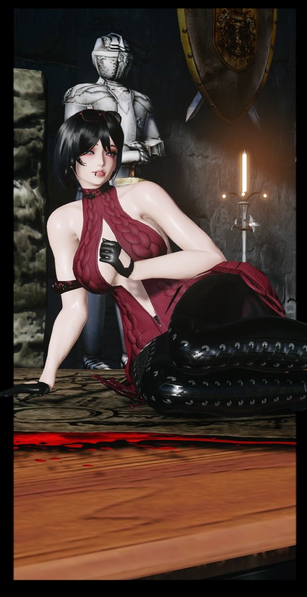 2B_YoRHa_90's tweet photo. Tried a custom version of Ada Wong ♡♡

#PSO2GLOBAL 
#PSO2_NGS 
#PSO2NGS_SS
#メンテの日なのでssを貼る https://t.co/RjPgGO05vc