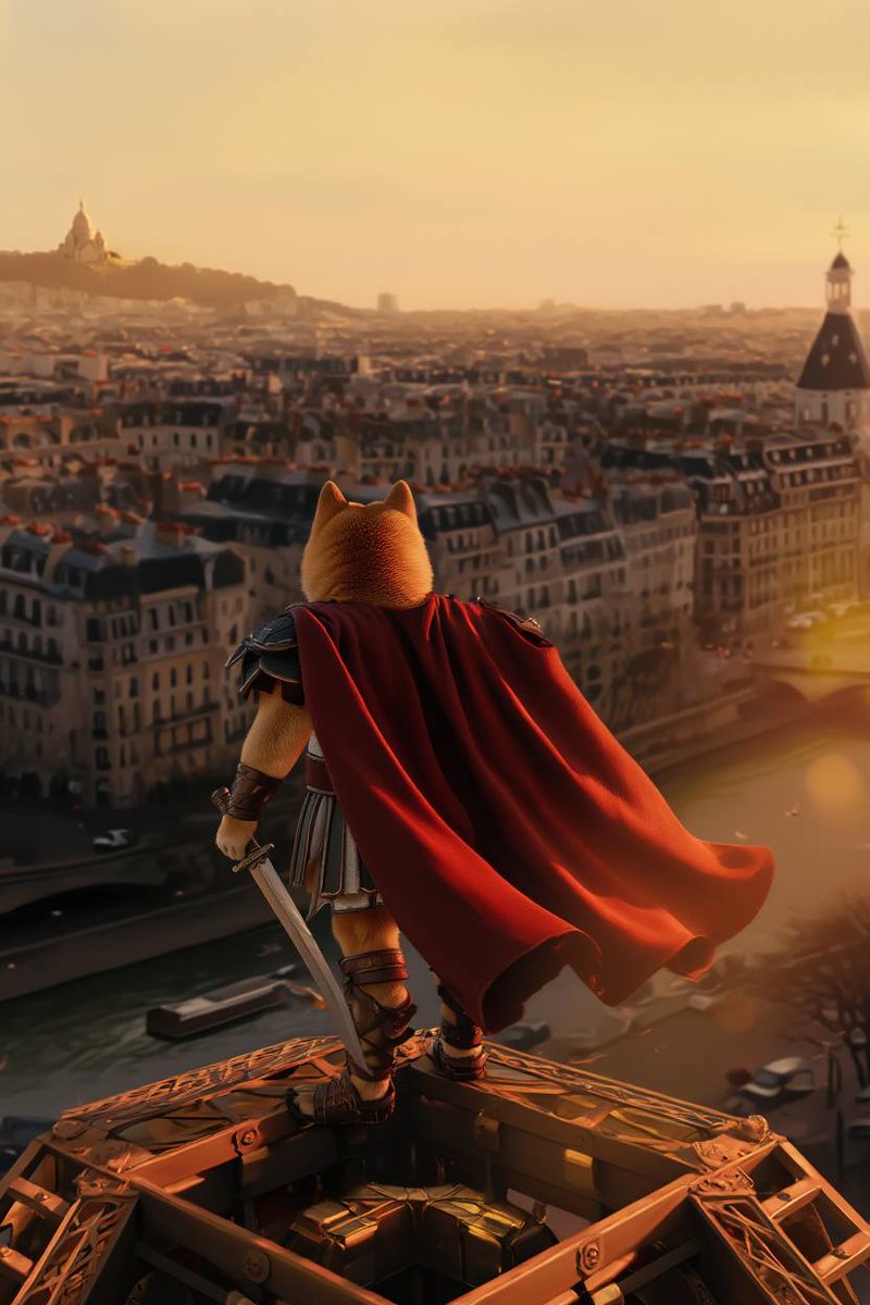 DogeusMaximusX's tweet photo. Guarding the city https://t.co/hUVdLZZPha