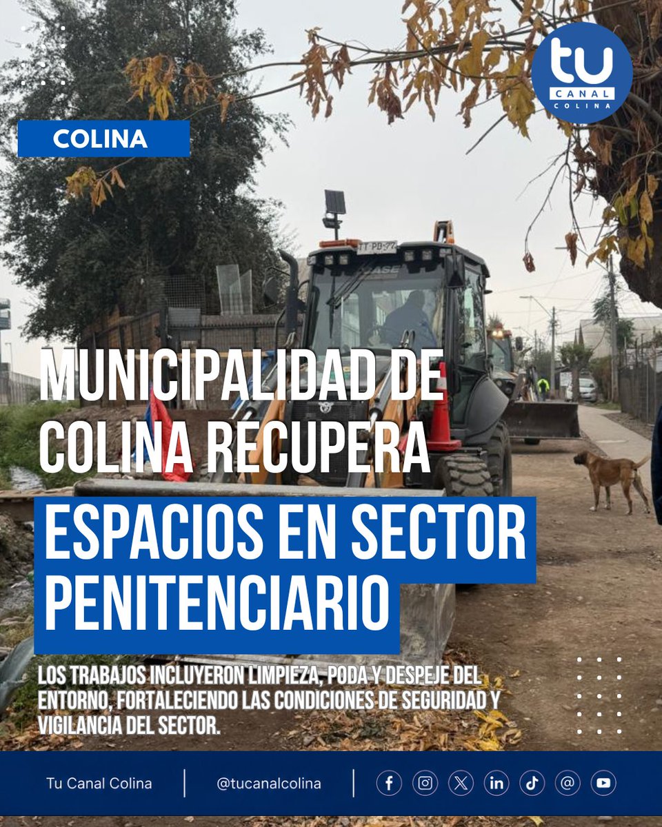 tucanalcolina's tweet photo. 𝗠𝗨𝗡𝗜𝗖𝗜𝗣𝗔𝗟𝗜𝗗𝗔𝗗 𝗗𝗘 𝗖𝗢𝗟𝗜𝗡𝗔 𝗥𝗘𝗖𝗨𝗣𝗘𝗥𝗔 𝗘𝗦𝗣𝗔𝗖𝗜𝗢𝗦 𝗘𝗡 𝗦𝗘𝗖𝗧𝗢𝗥 𝗣𝗘𝗡𝗜𝗧𝗘𝗡𝗖𝗜𝗔𝗥𝗜𝗢 https://t.co/7xvZrYiw40