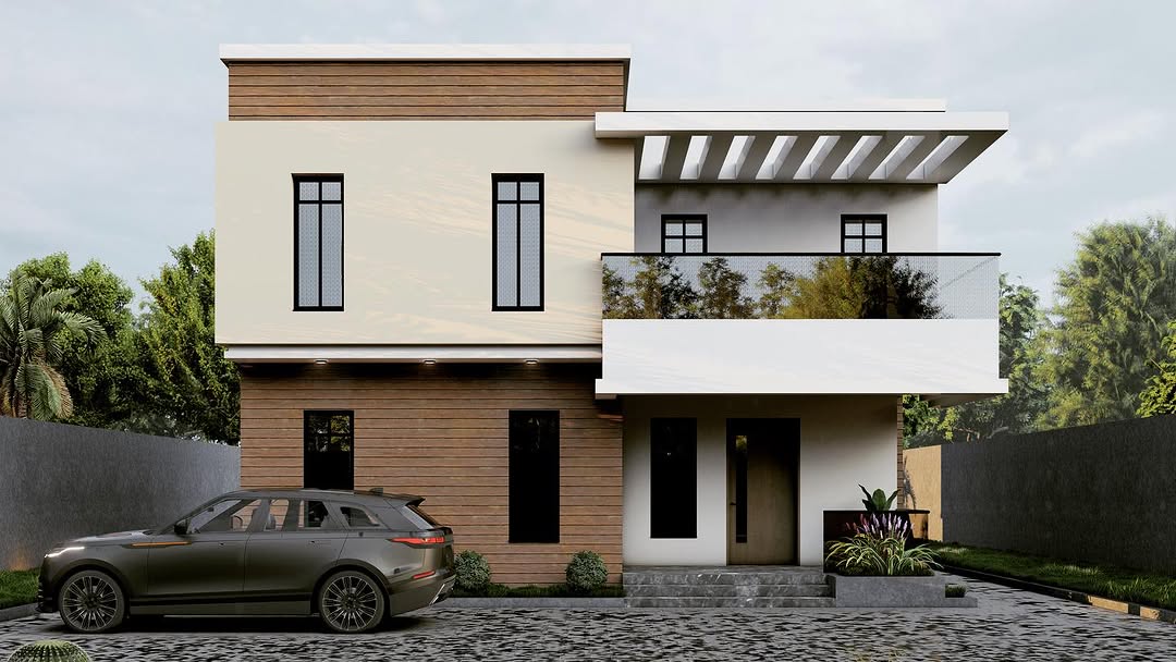 NextGenConstrut's tweet photo. I was scrolling through our portfolio and found this 4 bedroom duplex we designed two years ago. 

So timeless 📸 https://t.co/vX3Qf4Nuqx