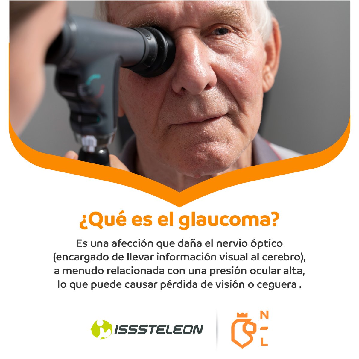 IsssteleonNL1's tweet photo. ¡El glaucoma no avisa! 👁️ Este padecimiento puede causar ceguera si no se detecta a tiempo. Solo los exámenes oculares lo pueden detectar. Agenda tu revisión cada 1 o 2 años, especialmente si tienes más de 60 años.
#Glaucoma #SaludOcular #Prevención #ExamenOcular https://t.co/cwZkz4bPv9