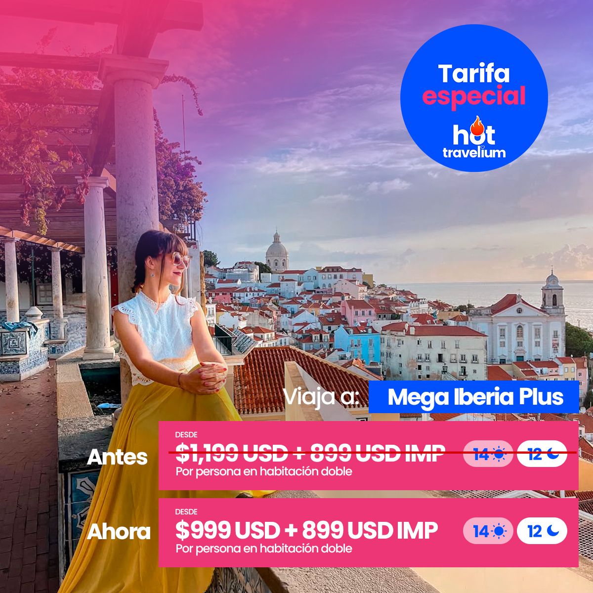 Travel_ium's tweet photo. ¡Que no se te pasen las promos de Hot Travelium! 🔥

Esta es la señal, una gran variedad para que escojas tu destino top: desde #Asia y #Escandinavia, hasta #Europa, tenemos el plan perfecto.

Tienes hasta el 6 de mayo. Comenta cuál es tu ruta favorita y ¡vámonos! 😏

#Travelium https://t.co/yFhBmudcZ4