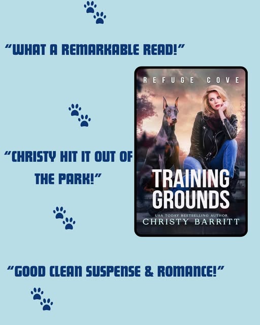 RusticReadinGal's tweet photo. Training Grounds by Christy Barritt is available now! https://t.co/xka9tfRfsK https://t.co/ToF0SqBCps
