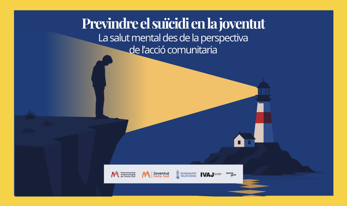 EsPapageno's tweet photo. Jornada formativa/presencial 3 de junio, de 8:30 a 14:00 sobre prevención del suicidio en jóvenes organizada por @MancoHortaSud  y #LaNiñaAmarilla
#Dana 
@GVAivaj 
@generalitat 
@occimorons 
🎗️
https://t.co/S9BmPoKeHW https://t.co/XrmrfbWb1e