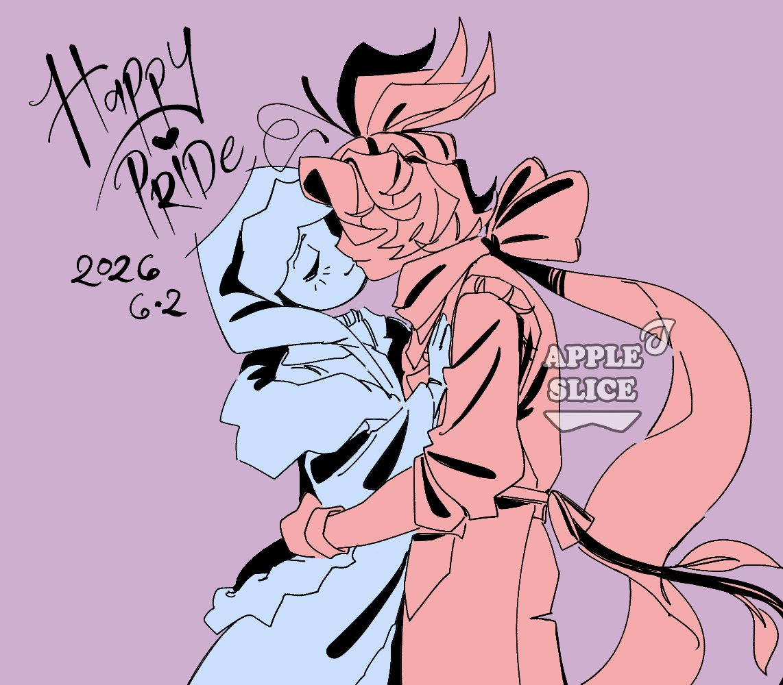 AppleSlice7611's tweet photo. HAPPY PRIDE MONTH !! here's a quick moonberry doodle :))
#dandysworld https://t.co/AVIovKhOjl