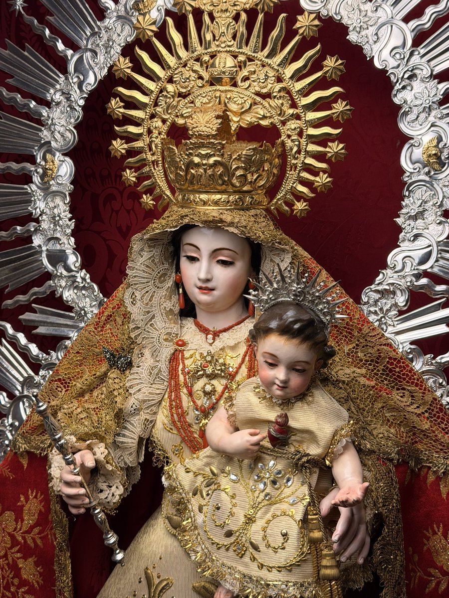 rafatell00's tweet photo. Madre de Dios de Belén vestida para el Día del Señor 2026 @JManuelBulnes https://t.co/A0k4vgKmKB